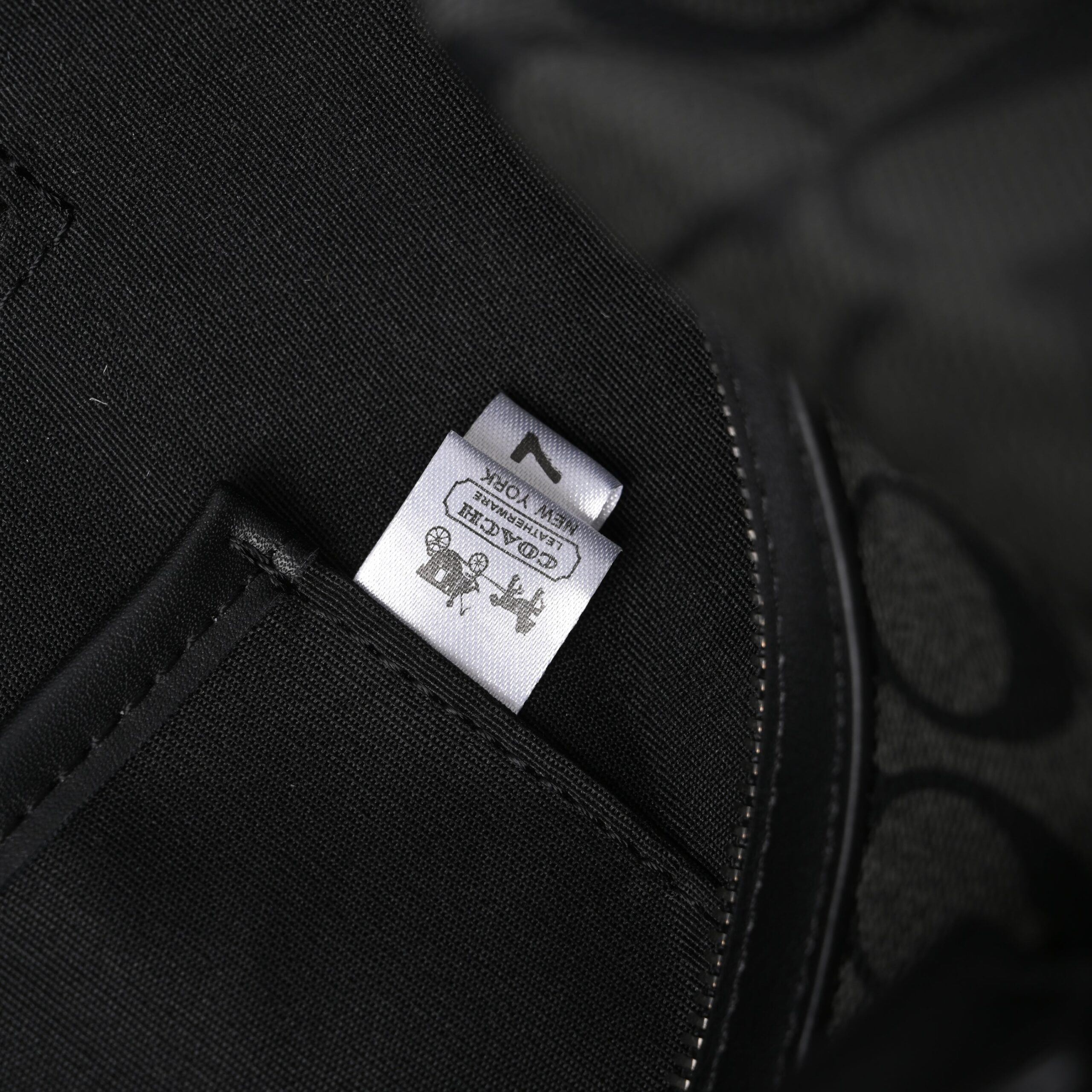 Coach Metropolitan Duffel Bag in Signature Black Canvas - Image 17