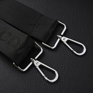 Coach Metropolitan Duffel Bag in Signature Black Canvas - Image 19
