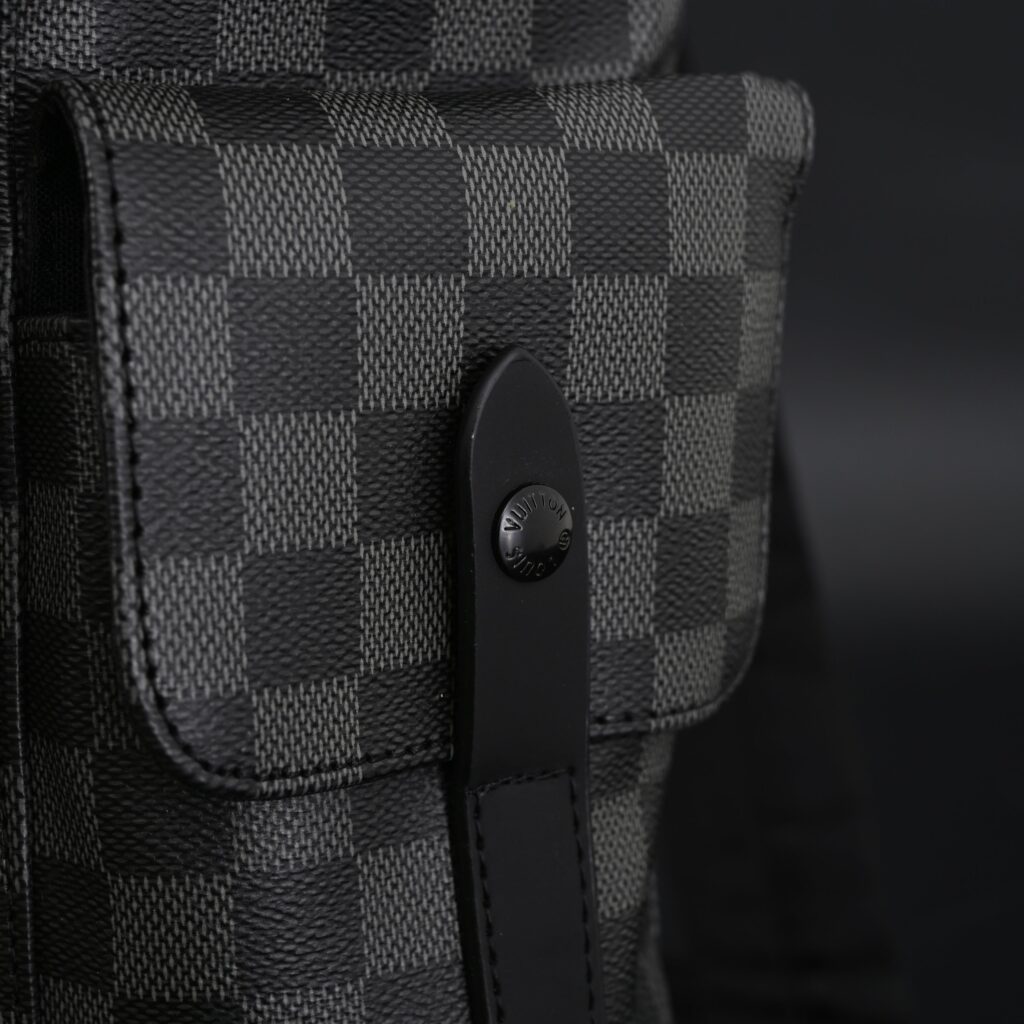 Louis Vuitton Michael Backpack in Damier Graphite Canvas