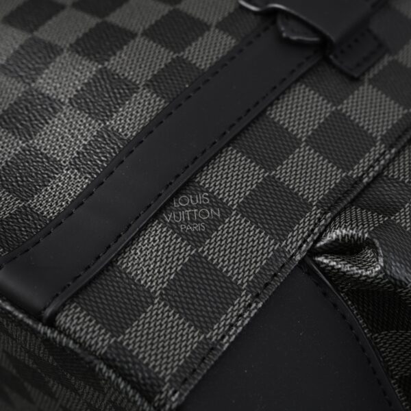 Louis Vuitton Michael Backpack in Damier Graphite Canvas