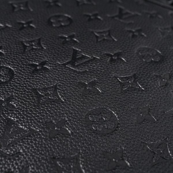 Louis Vuitton Christopher PM Backpack Monogram Shadow Black Leather