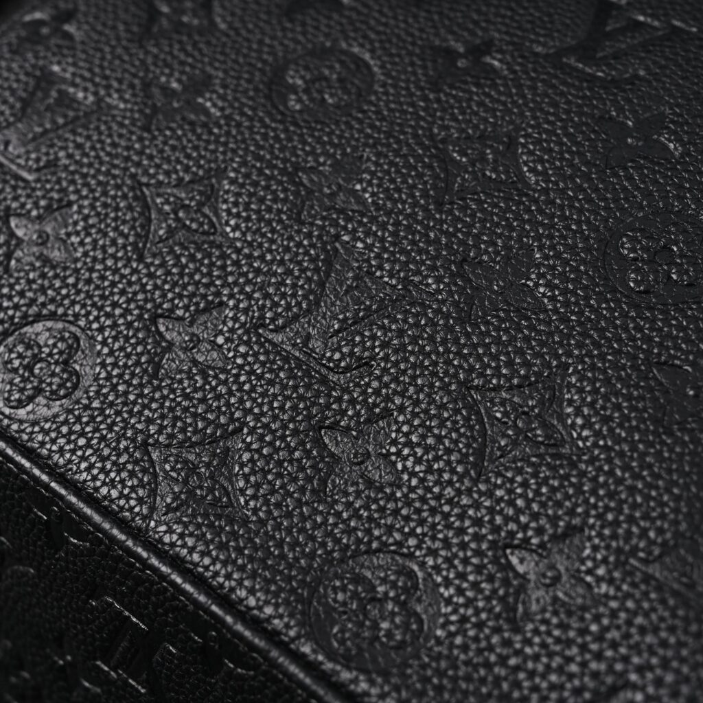 Louis Vuitton Christopher PM Backpack Monogram Shadow Black Leather