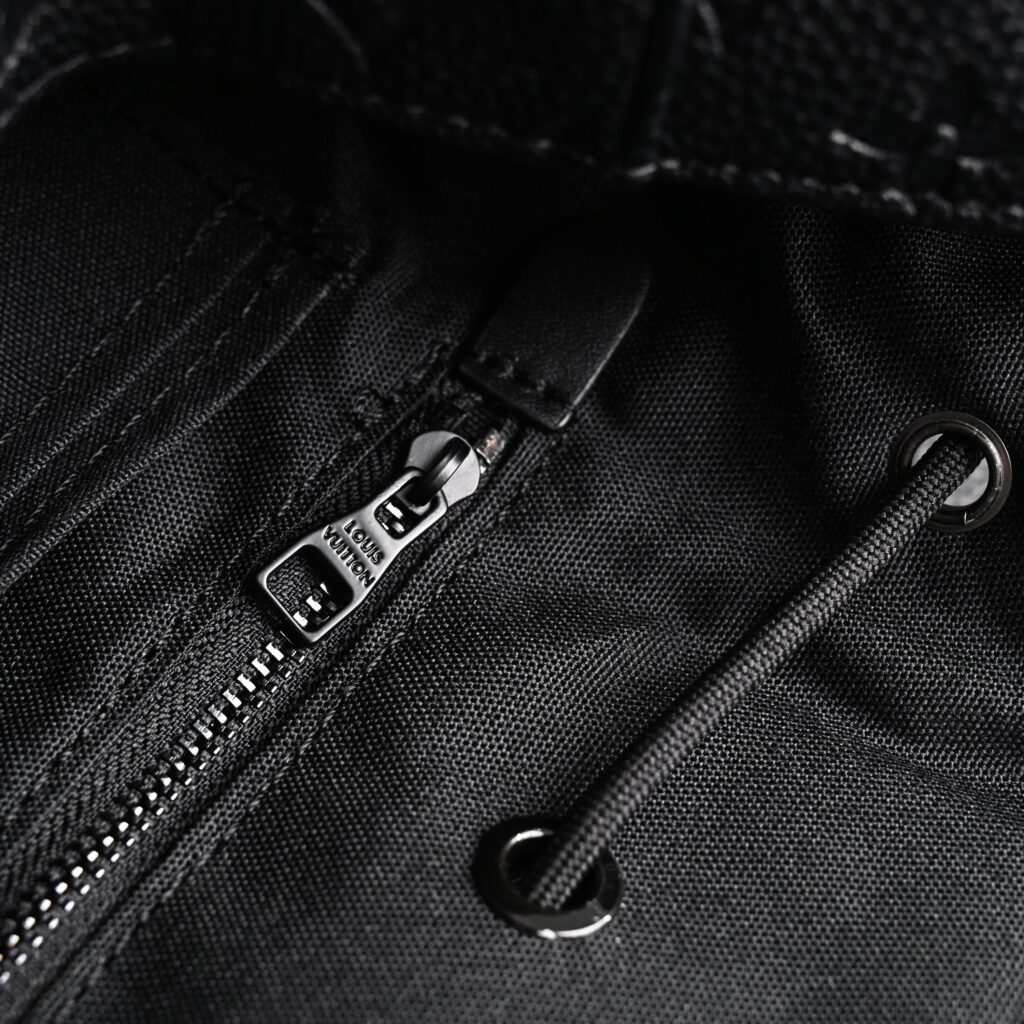 Louis Vuitton Christopher PM Backpack Monogram Shadow Black Leather