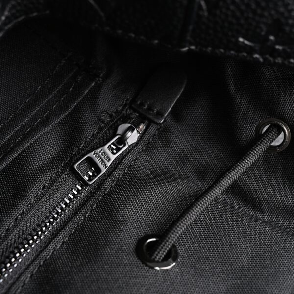 Louis Vuitton Christopher PM Backpack Monogram Shadow Black Leather