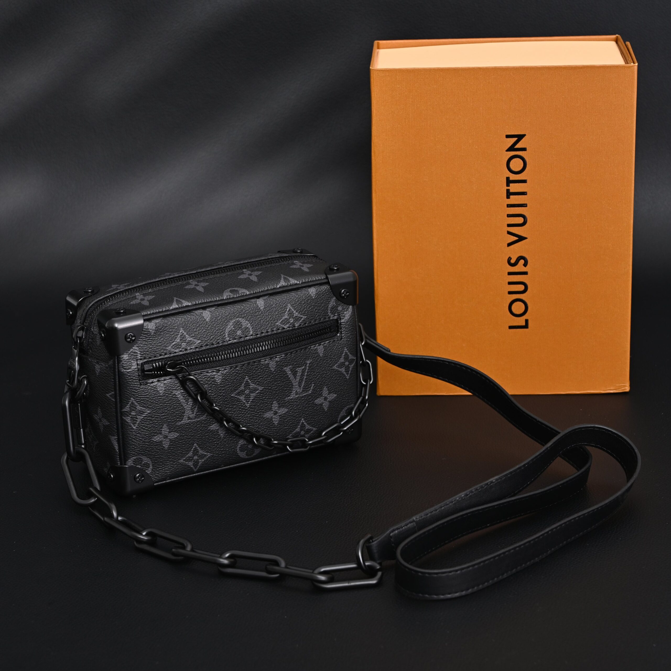 Louis Vuitton Utility Crossbody Bag Monogram Eclipse - Image 1
