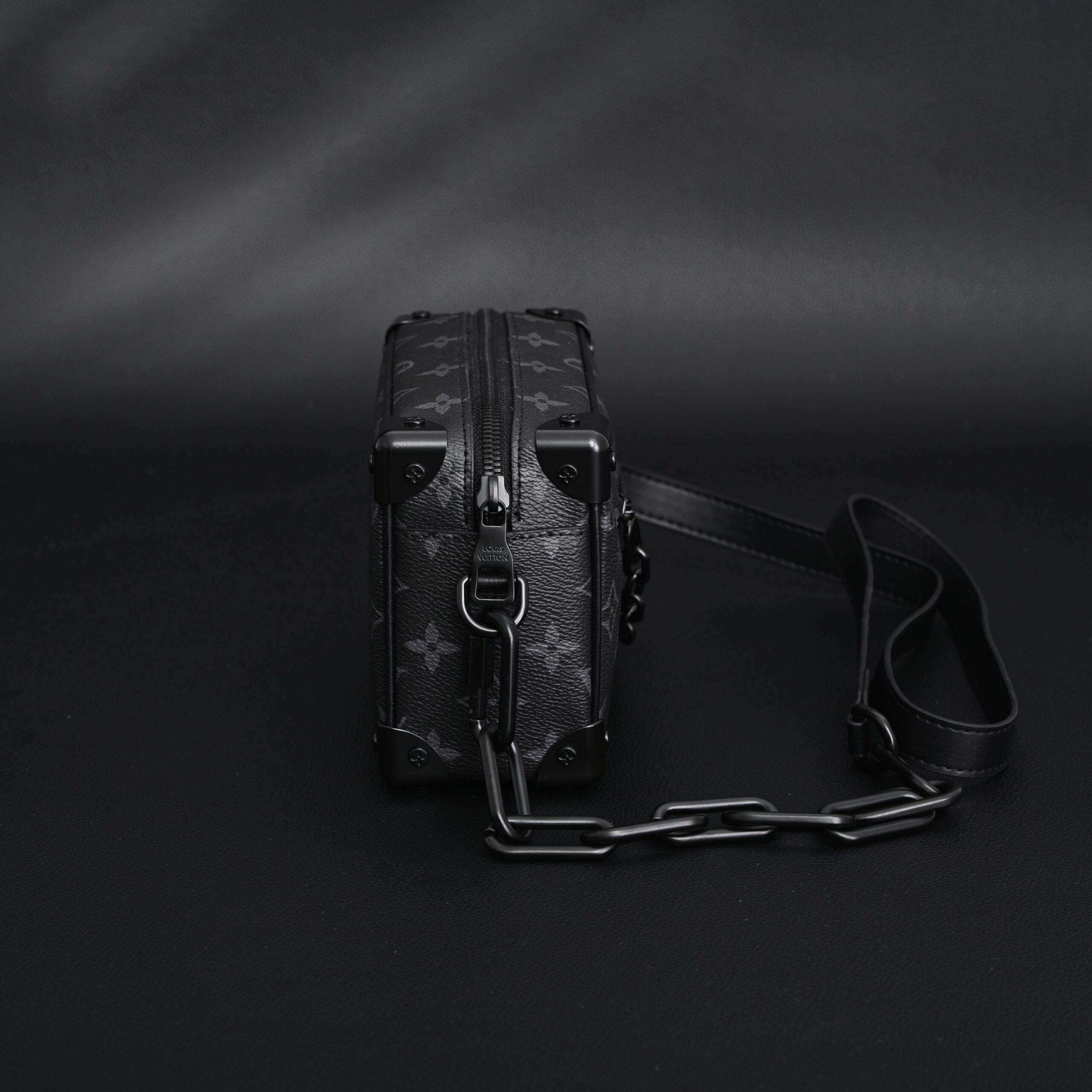 Louis Vuitton Utility Crossbody Bag Monogram Eclipse - Image 4