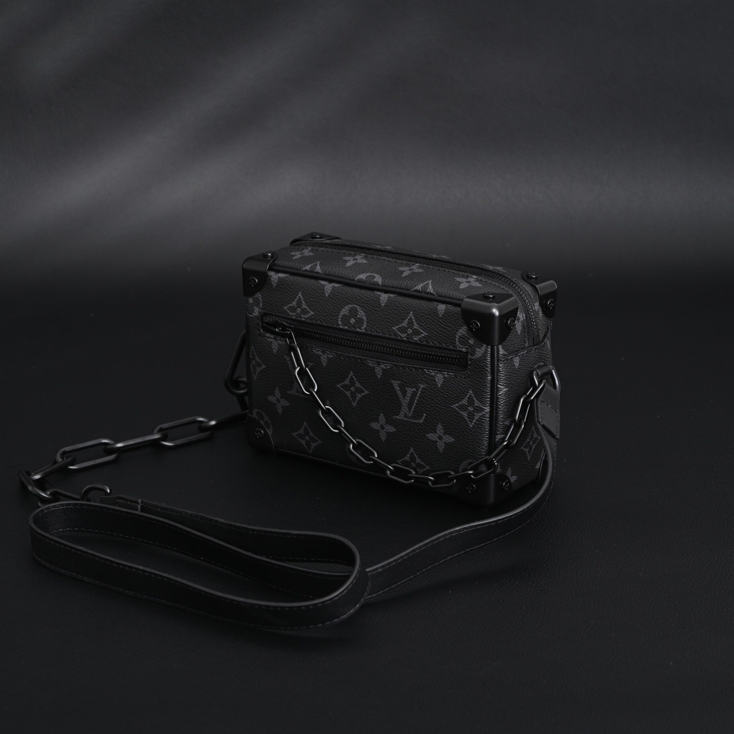 Louis Vuitton Utility Crossbody Bag Monogram Eclipse - Image 7