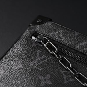 Louis Vuitton Utility Crossbody Bag Monogram Eclipse - Image 16