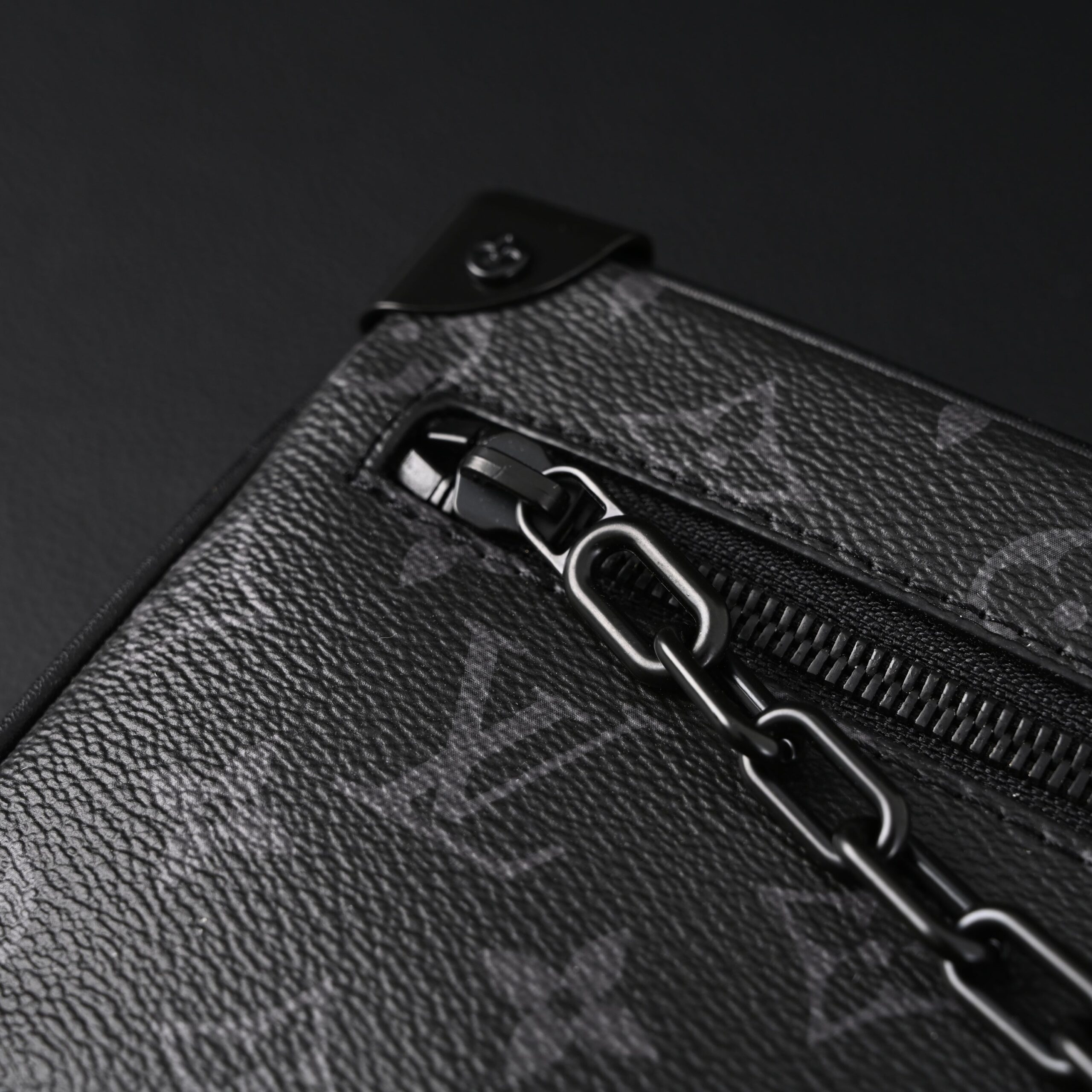 Louis Vuitton Utility Crossbody Bag Monogram Eclipse - Image 16