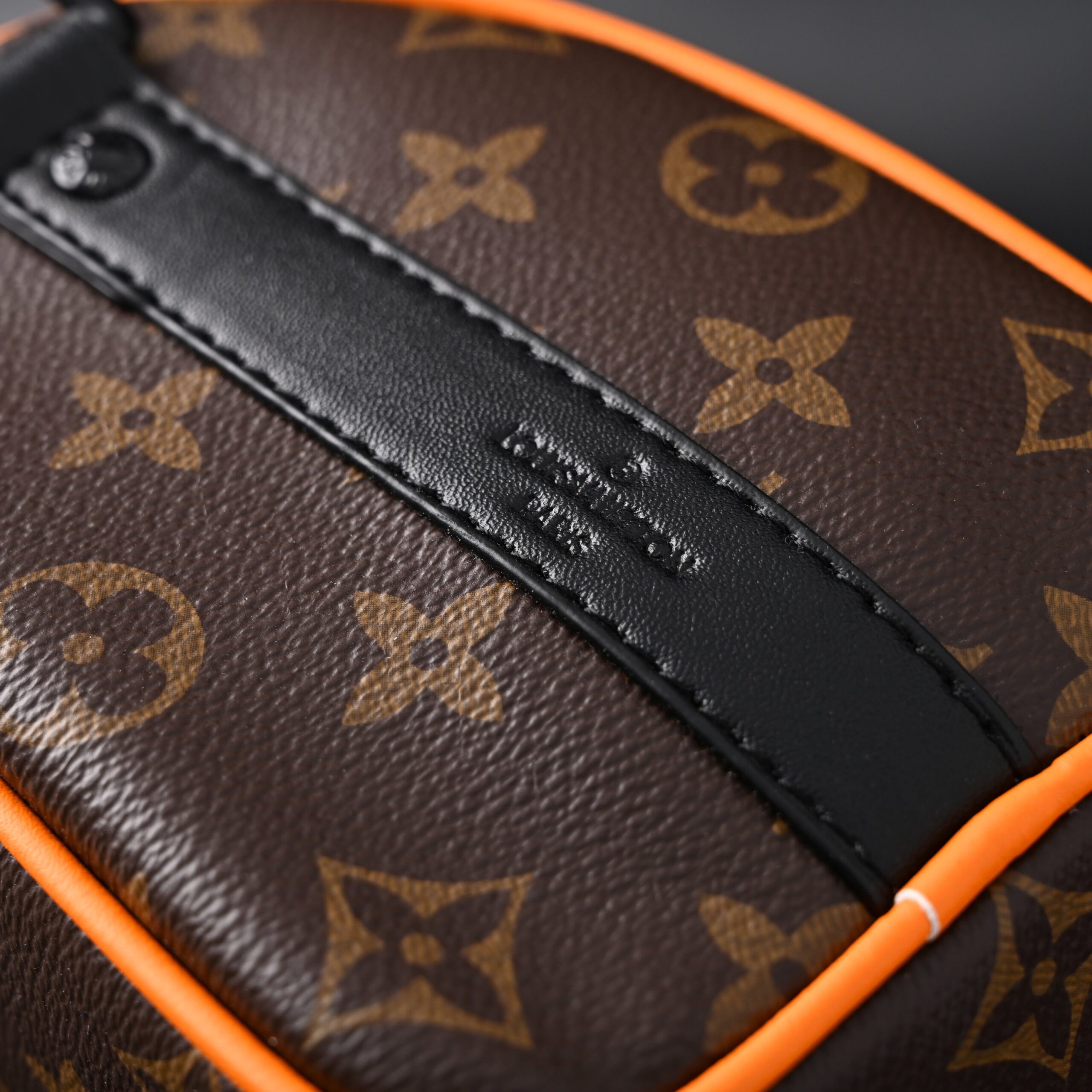 Louis Vuitton Keepall Bandoulière 50 – Monogram Canvas with Neon Orange Trim - Image 14