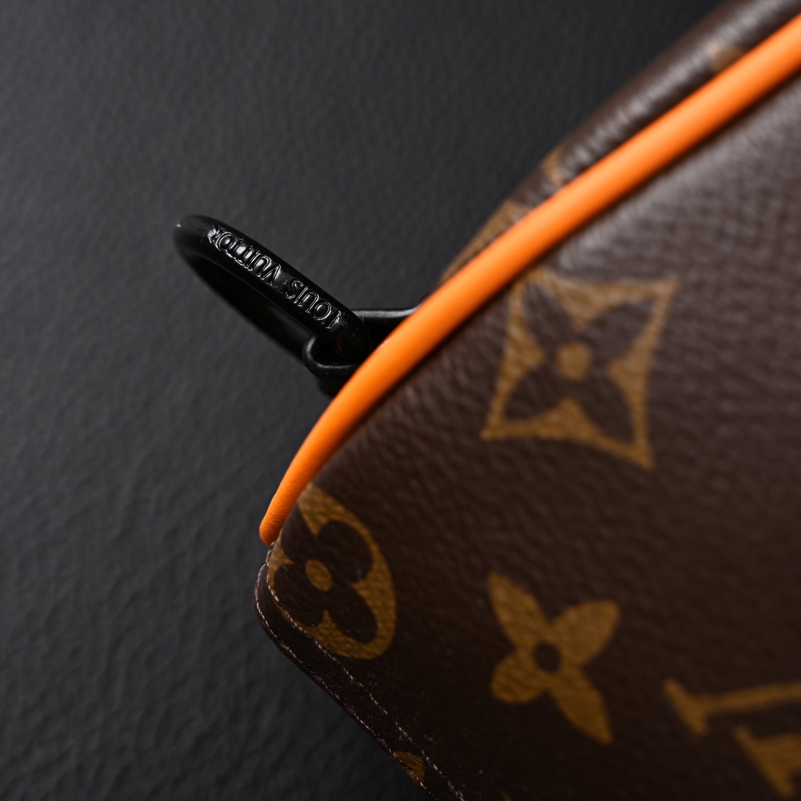 Louis Vuitton Keepall Bandoulière 50 – Monogram Canvas with Neon Orange Trim - Image 16