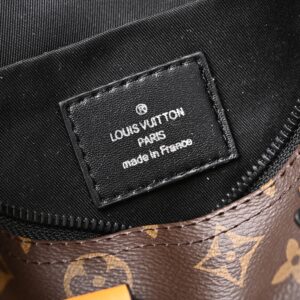 Louis Vuitton Keepall Bandoulière 50 – Monogram Canvas with Neon Orange Trim - Image 20