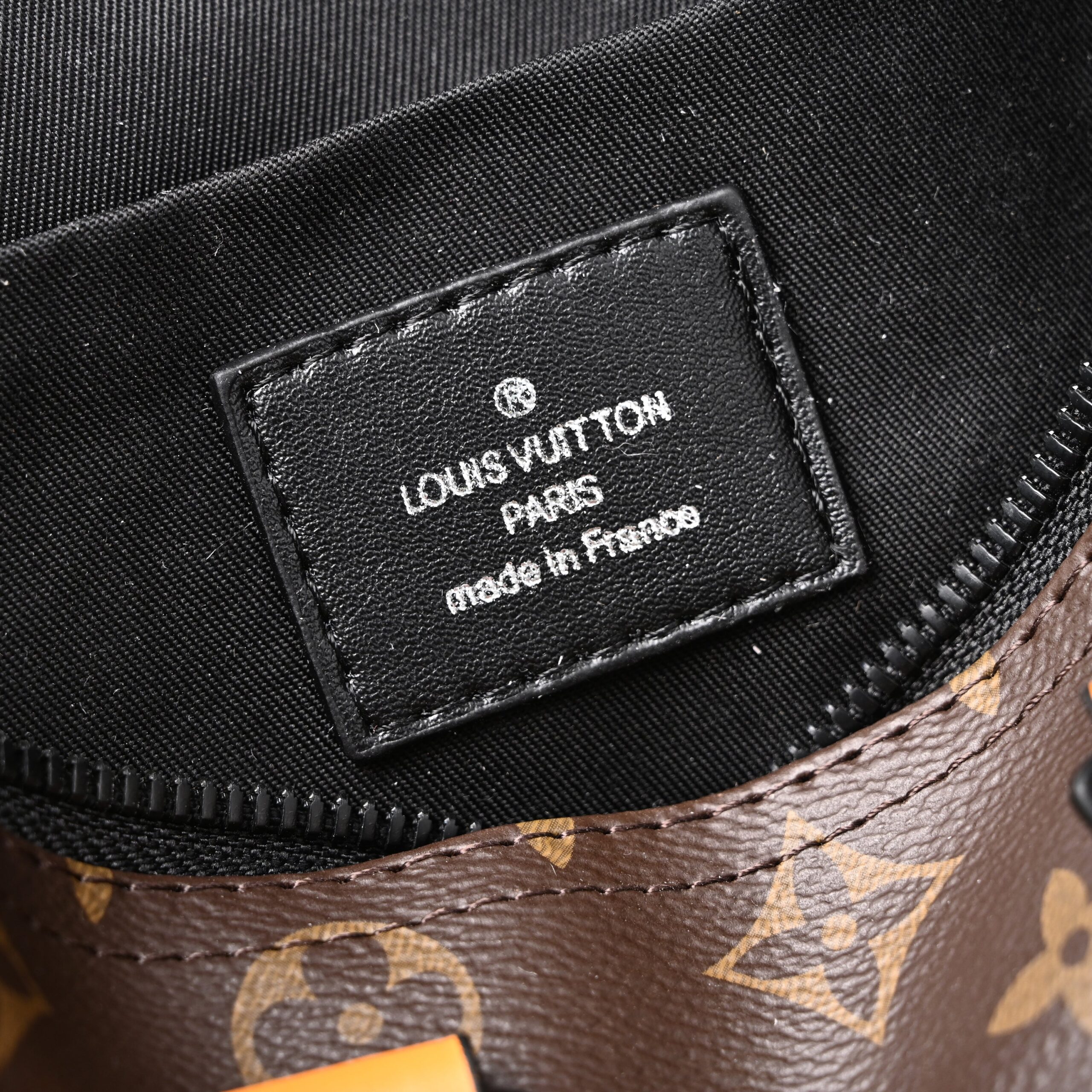 Louis Vuitton Keepall Bandoulière 50 – Monogram Canvas with Neon Orange Trim - Image 20
