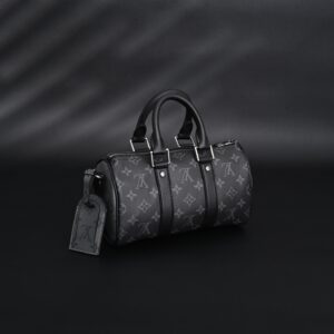 Louis Vuitton Keepall Bandoulière 50 – Monogram Eclipse Canvas - Image 2