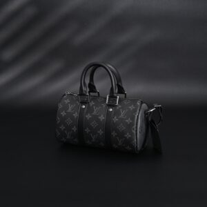 Louis Vuitton Keepall Bandoulière 50 – Monogram Eclipse Canvas - Image 5