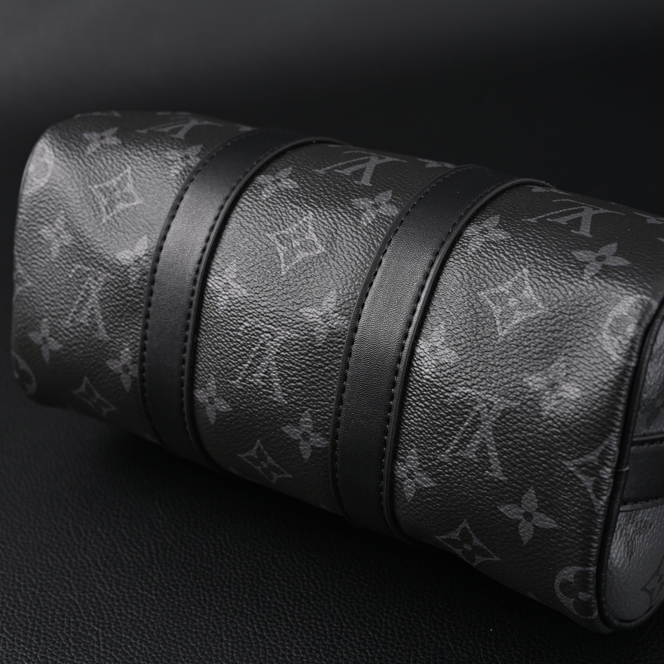Louis Vuitton Keepall Bandoulière 50 – Monogram Eclipse Canvas - Image 8
