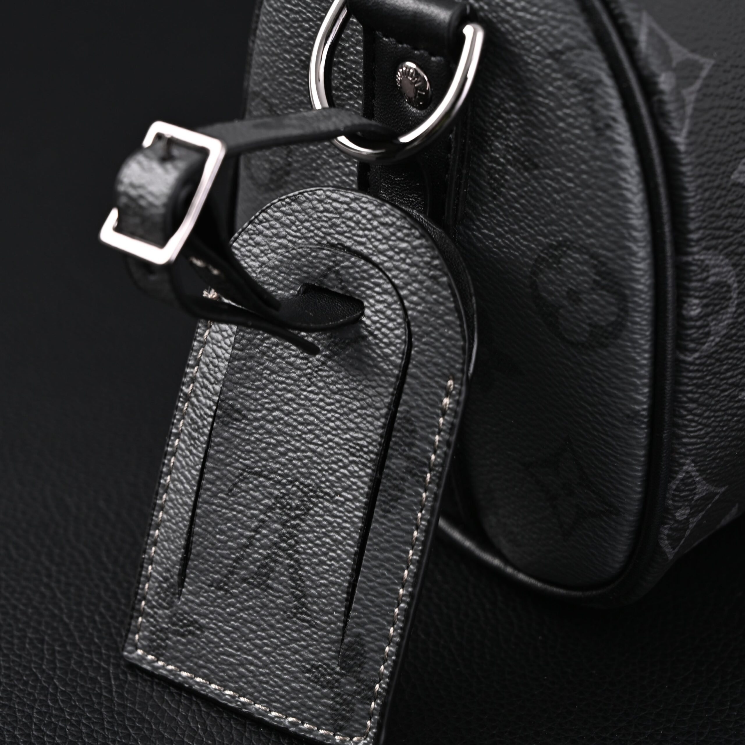 Louis Vuitton Keepall Bandoulière 50 – Monogram Eclipse Canvas - Image 12