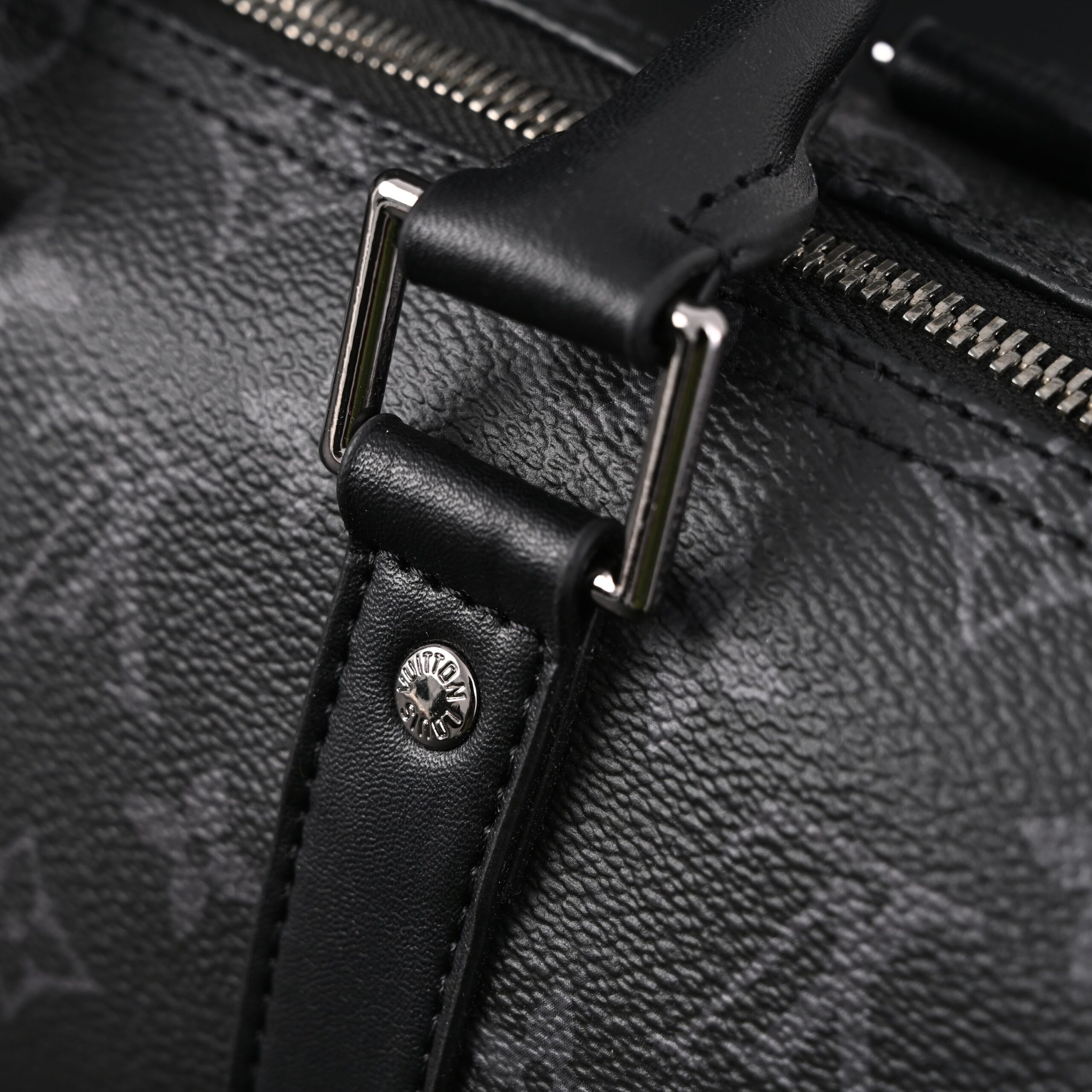 Louis Vuitton Keepall Bandoulière 50 – Monogram Eclipse Canvas - Image 13