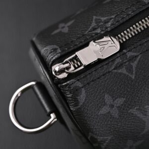 Louis Vuitton Keepall Bandoulière 50 – Monogram Eclipse Canvas - Image 14