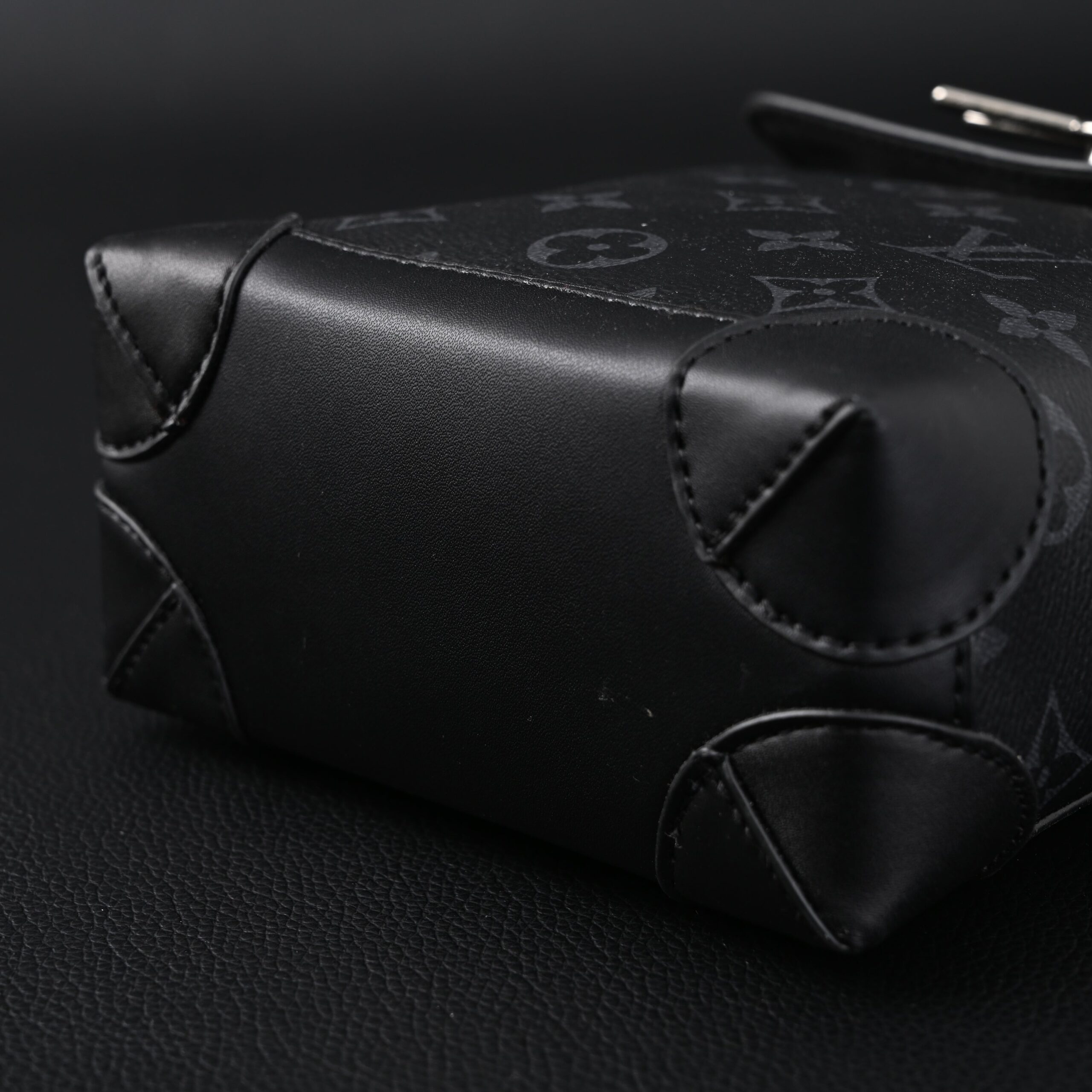 Louis Vuitton Soft Trunk Messenger – Monogram Eclipse Canvas with Silver Chain - Image 8