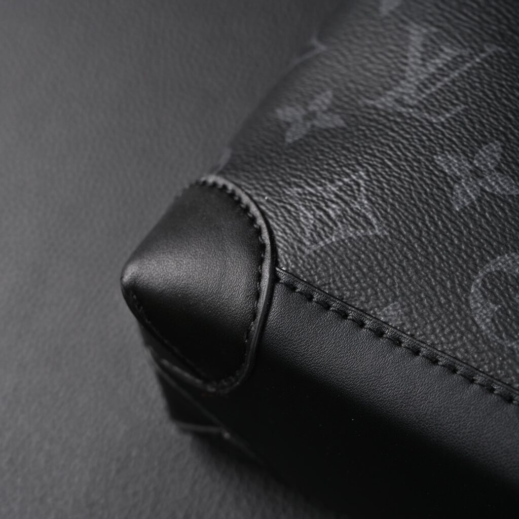 Louis Vuitton Soft Trunk Messenger – Monogram Eclipse Canvas with Silver Chain