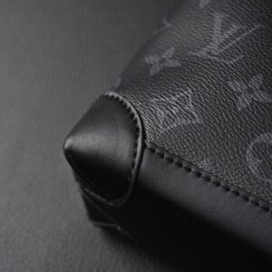 Louis Vuitton Soft Trunk Messenger – Monogram Eclipse Canvas with Silver Chain - Image 12