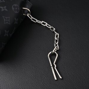 Louis Vuitton Soft Trunk Messenger – Monogram Eclipse Canvas with Silver Chain - Image 14