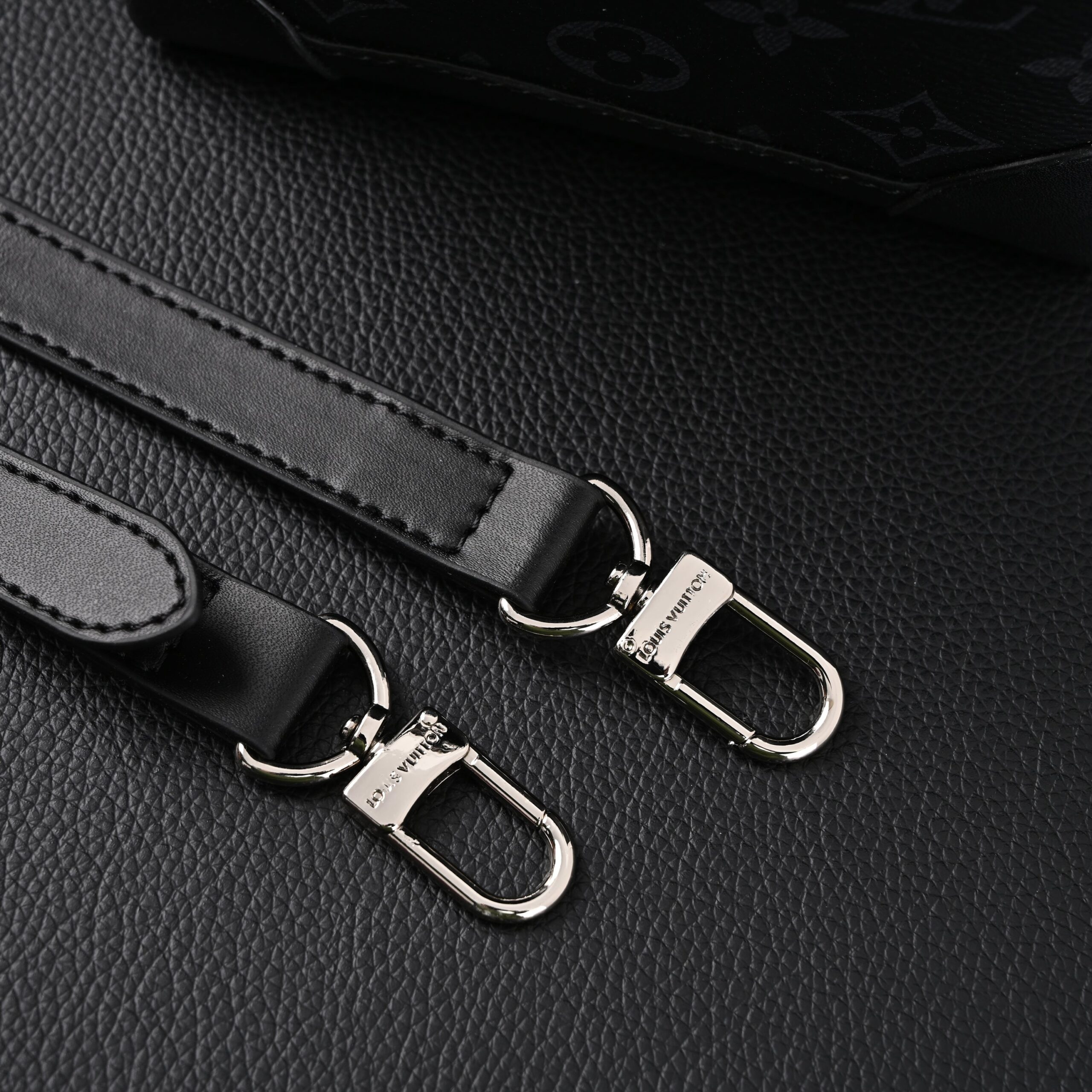Louis Vuitton Soft Trunk Messenger – Monogram Eclipse Canvas with Silver Chain - Image 15