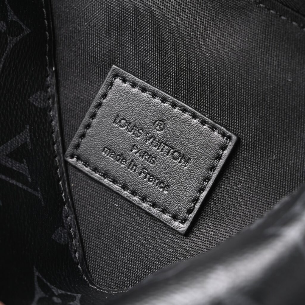 Louis Vuitton Soft Trunk Messenger – Monogram Eclipse Canvas with Silver Chain
