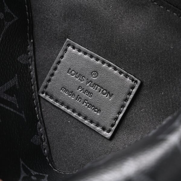 Louis Vuitton Soft Trunk Messenger – Monogram Eclipse Canvas with Silver Chain