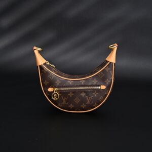 Louis Vuitton Loop Bag – Monogram Canvas with Gold Chain - Image 3