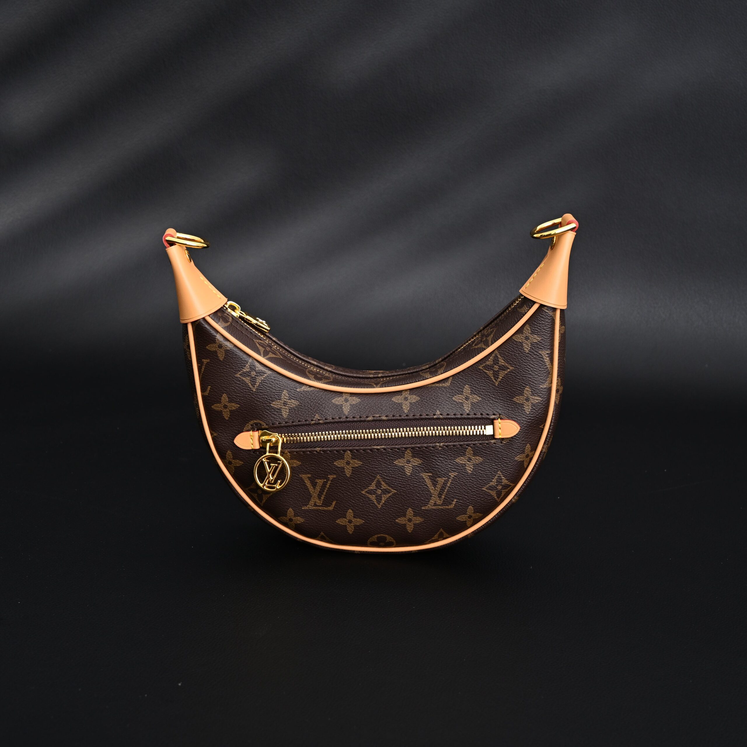 Louis Vuitton Loop Bag – Monogram Canvas with Gold Chain - Image 3
