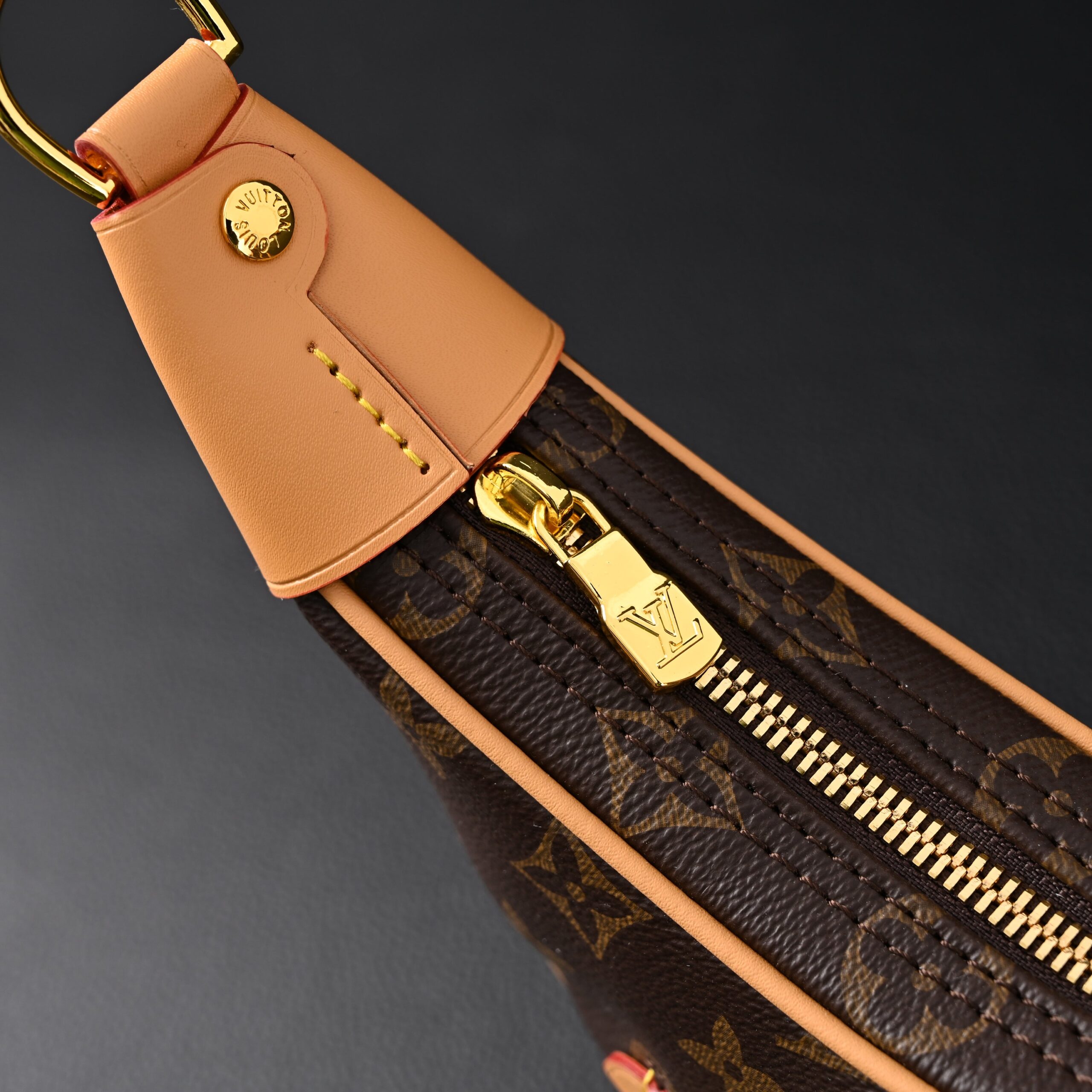 Louis Vuitton Loop Bag – Monogram Canvas with Gold Chain - Image 11