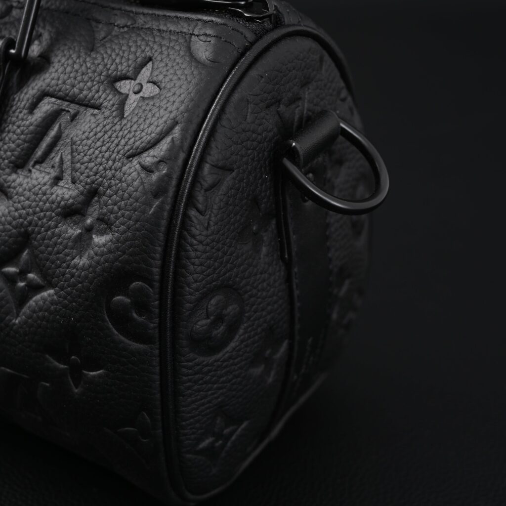 Louis Vuitton Keepall Bandoulière 50 – Monogram Shadow Black Leather