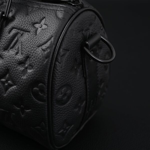 Louis Vuitton Keepall Bandoulière 50 – Monogram Shadow Black Leather