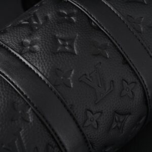Louis Vuitton Keepall Bandoulière 50 – Monogram Shadow Black Leather - Image 15