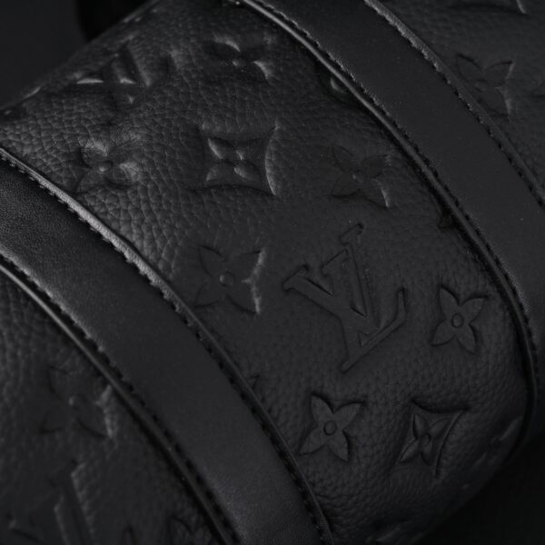 Louis Vuitton Keepall Bandoulière 50 – Monogram Shadow Black Leather