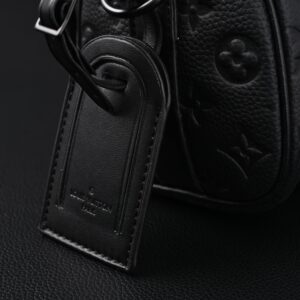 Louis Vuitton Keepall Bandoulière 50 – Monogram Shadow Black Leather - Image 16