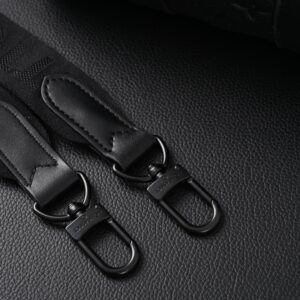 Louis Vuitton Keepall Bandoulière 50 – Monogram Shadow Black Leather - Image 18