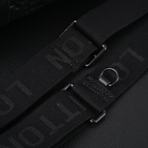 Louis Vuitton Keepall Bandoulière 50 – Monogram Shadow Black Leather - Image 19
