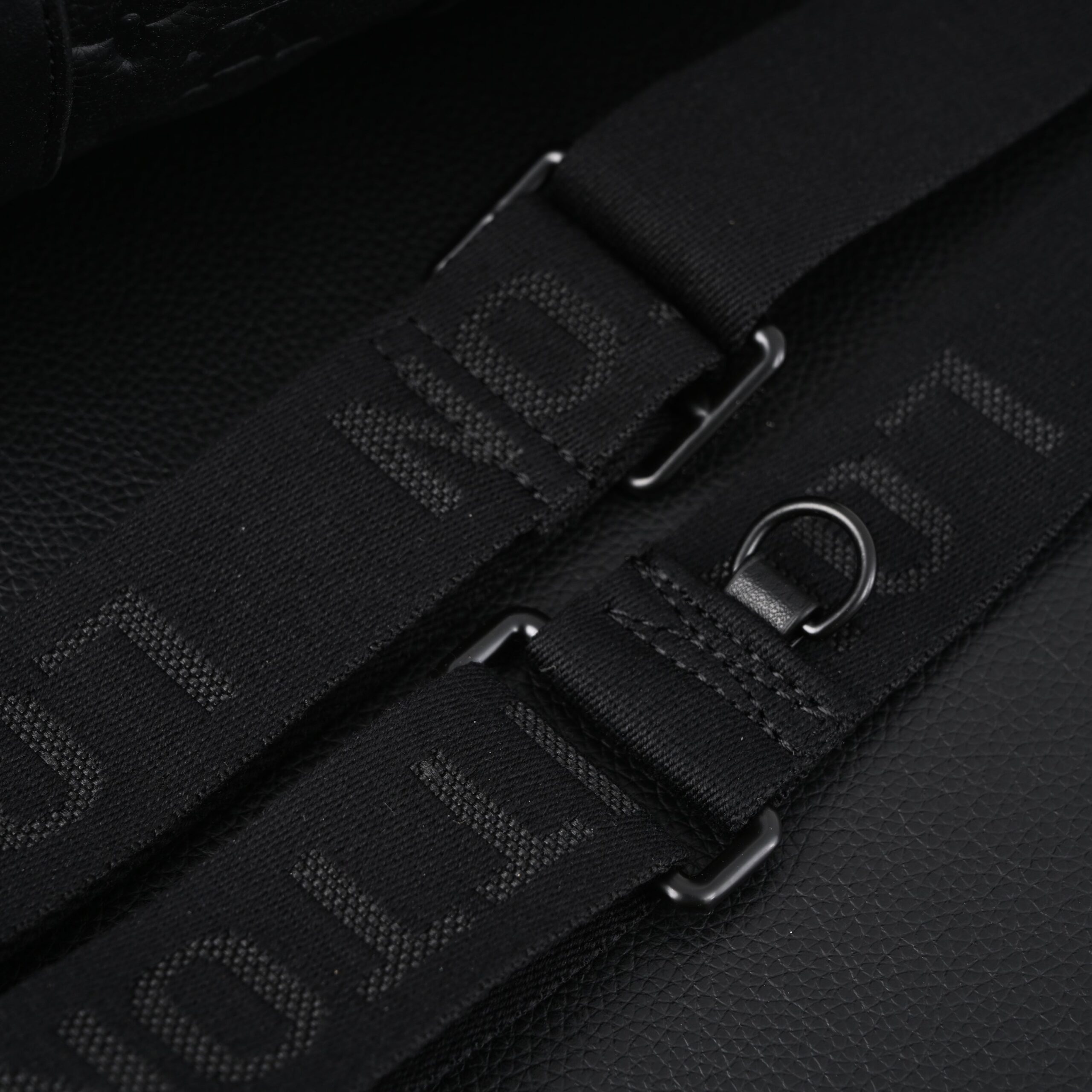 Louis Vuitton Keepall Bandoulière 50 – Monogram Shadow Black Leather - Image 19
