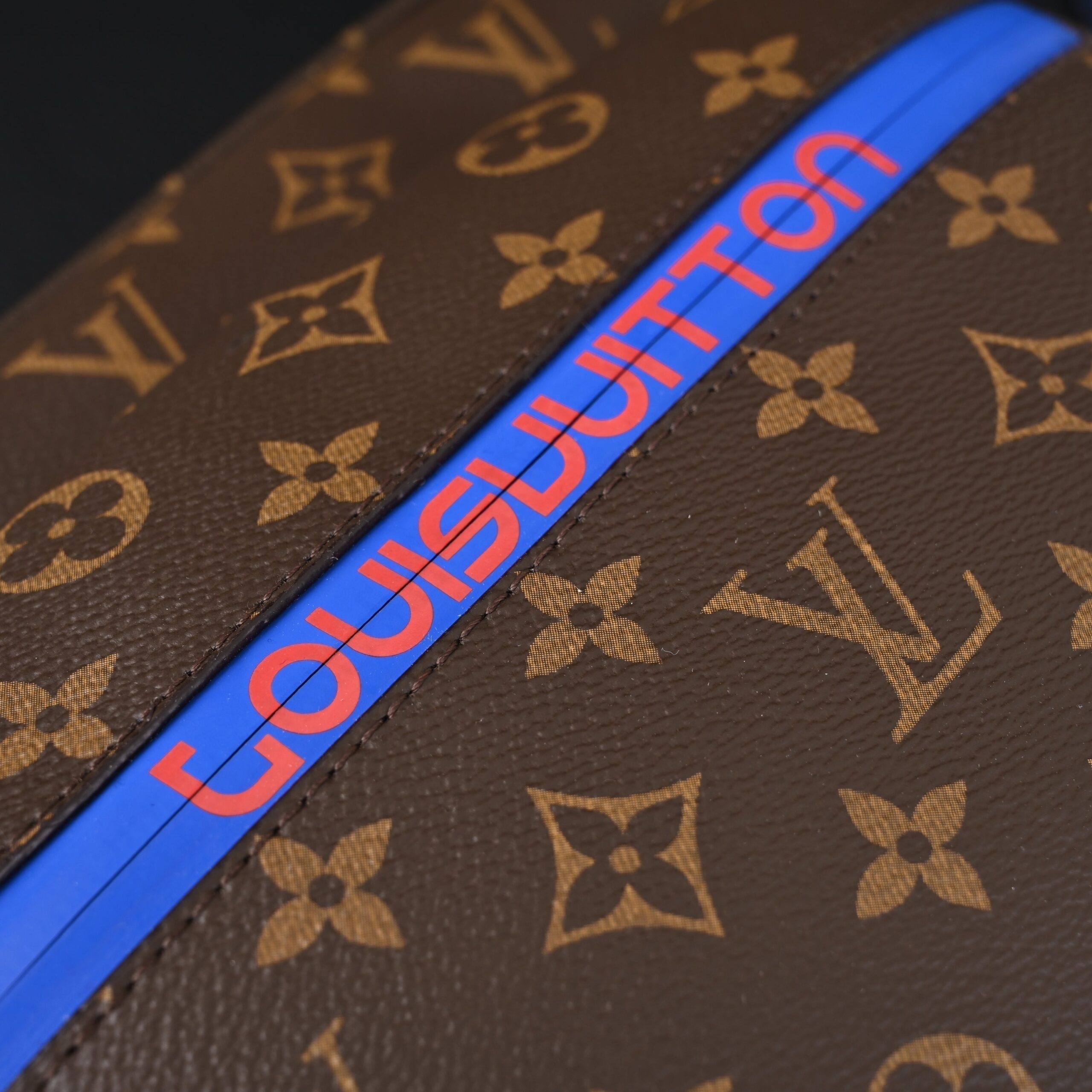 Louis Vuitton Trio Messenger Bag – Monogram Canvas with Blue Strap - Image 12