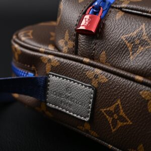Louis Vuitton Trio Messenger Bag – Monogram Canvas with Blue Strap - Image 14