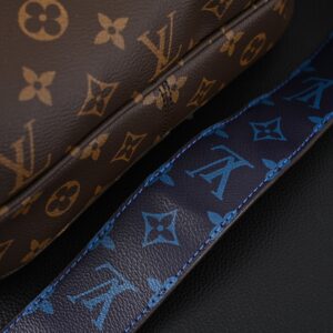 Louis Vuitton Trio Messenger Bag – Monogram Canvas with Blue Strap - Image 17
