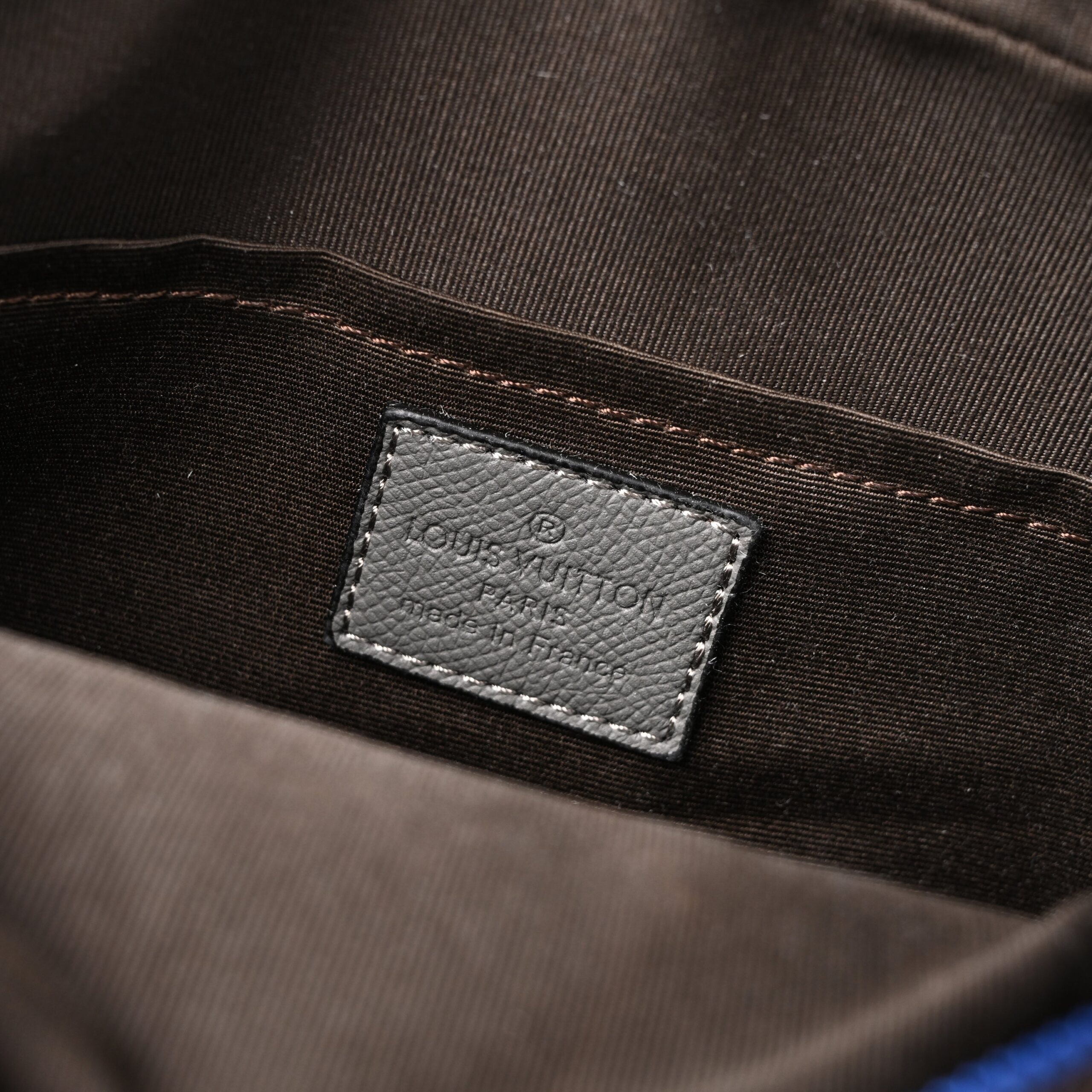 Louis Vuitton Trio Messenger Bag – Monogram Canvas with Blue Strap - Image 19