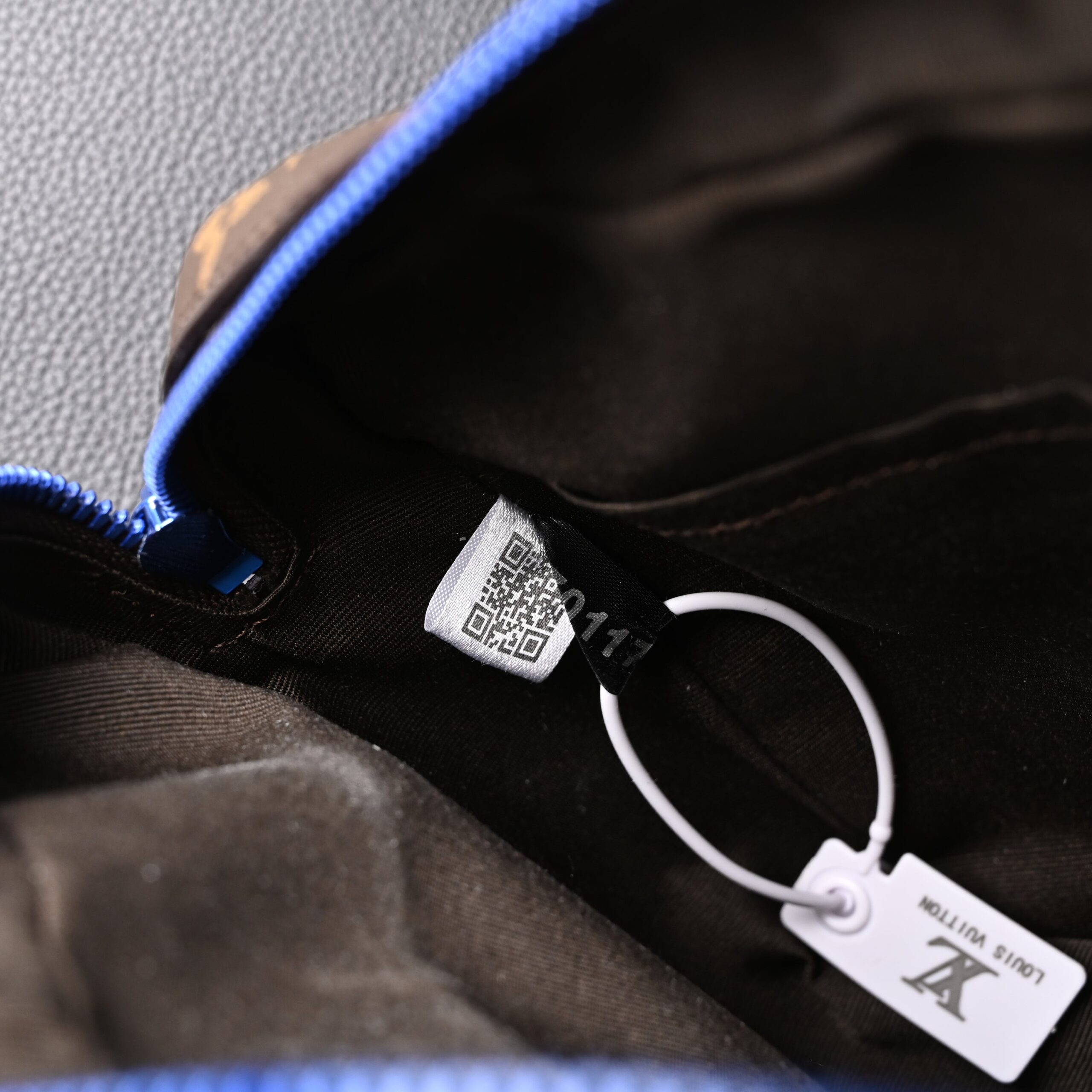 Louis Vuitton Trio Messenger Bag – Monogram Canvas with Blue Strap - Image 20