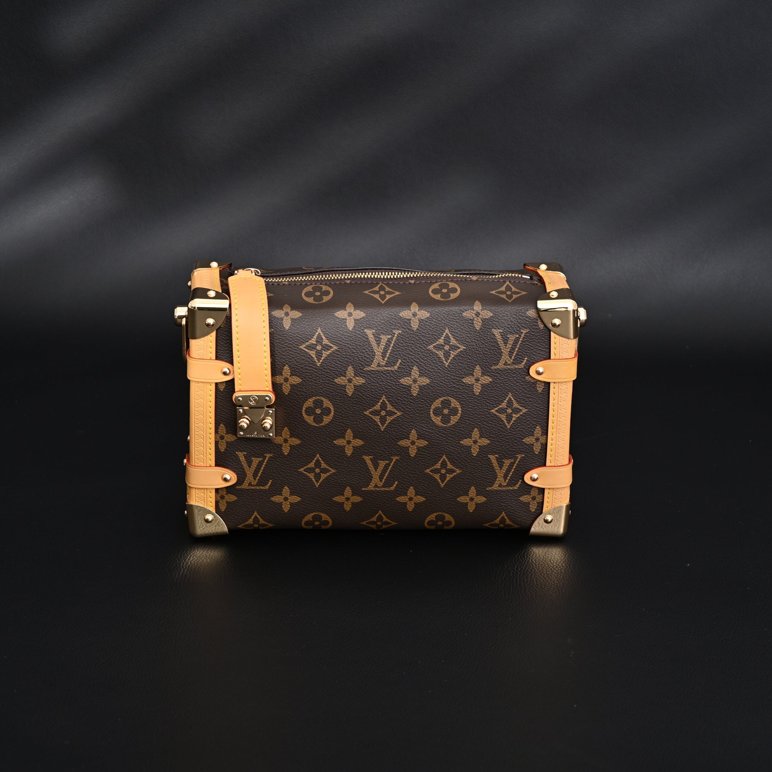 Louis Vuitton Cannes Trunk Bag – Monogram Canvas with Gold-Tone Hardware - Image 3