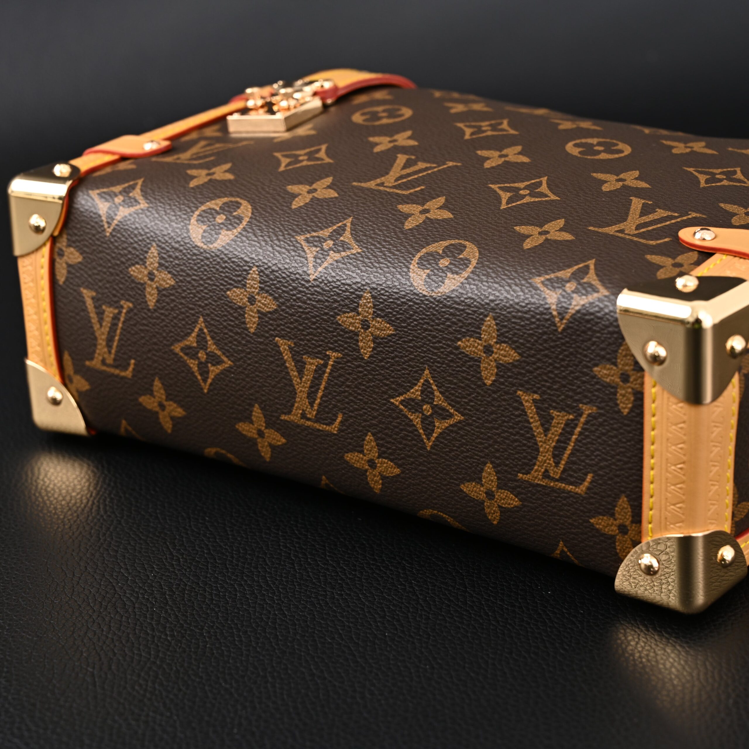 Louis Vuitton Cannes Trunk Bag – Monogram Canvas with Gold-Tone Hardware - Image 8