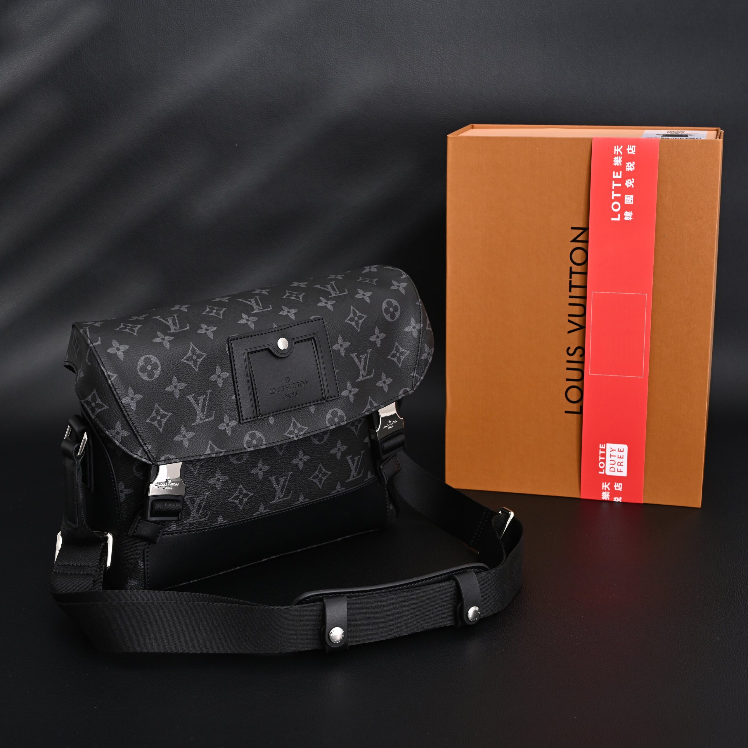 Louis Vuitton Messenger Bag – Monogram Eclipse Canvas - Image 1
