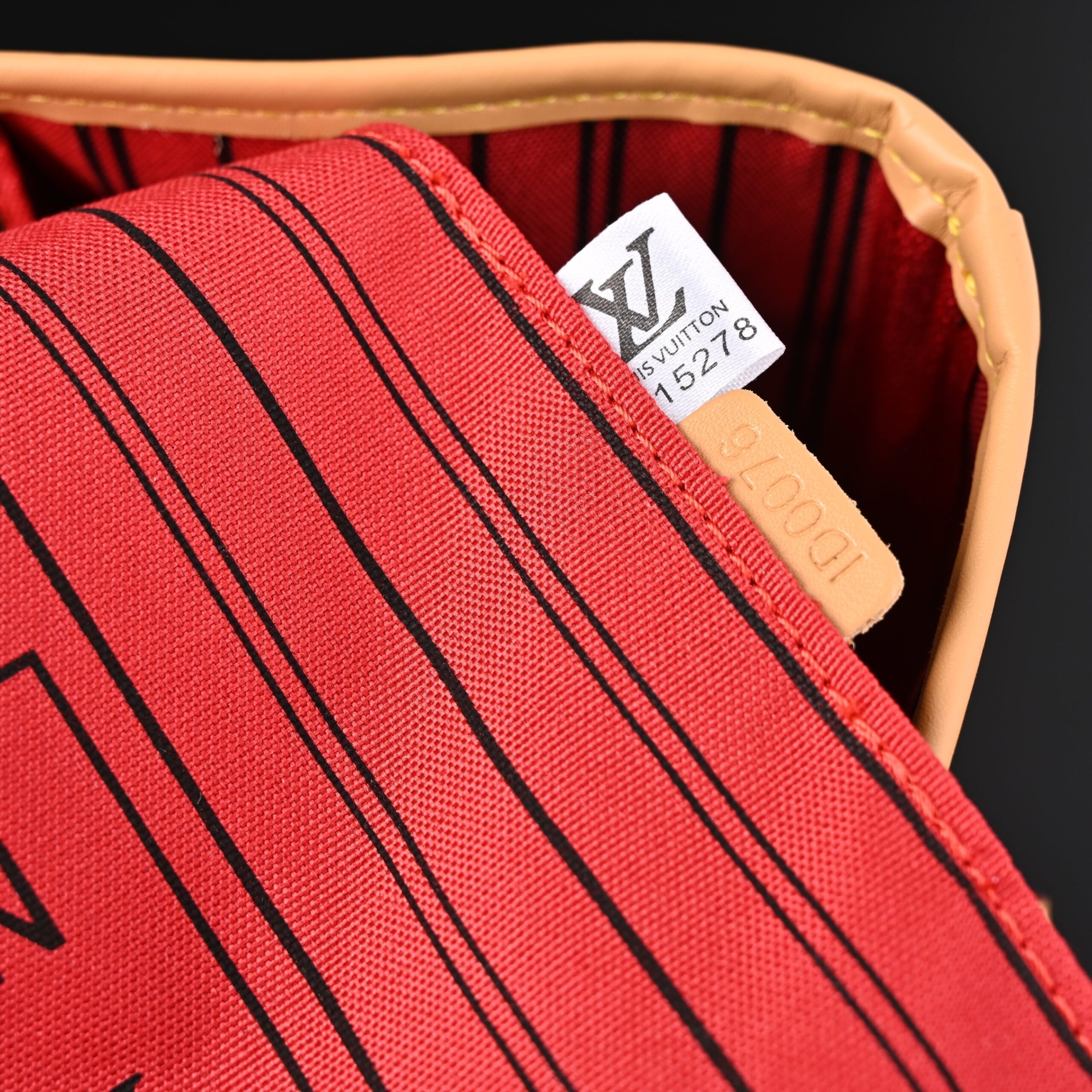 Louis Vuitton Neverfull MM Tote Bag – Monogram Canvas with Red Interior - Image 17